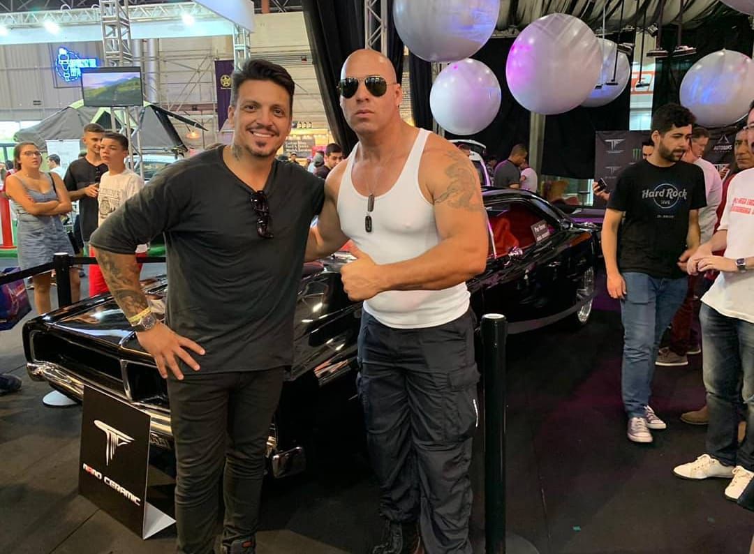 Vin Diesel Brasileiro nos bastidores