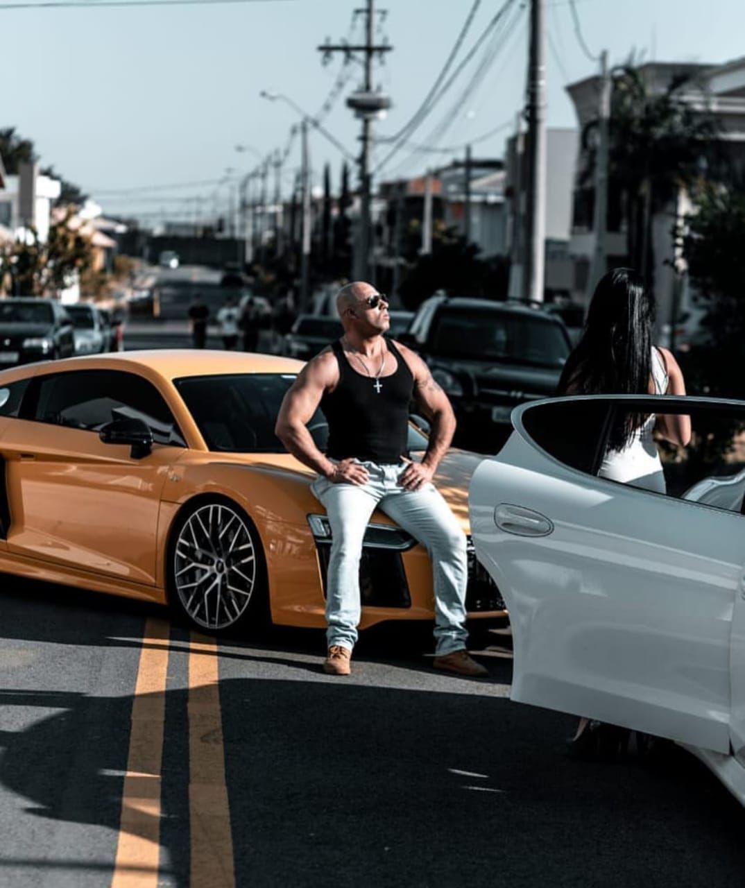 Vin Diesel Brasileiro em sessão de fotos