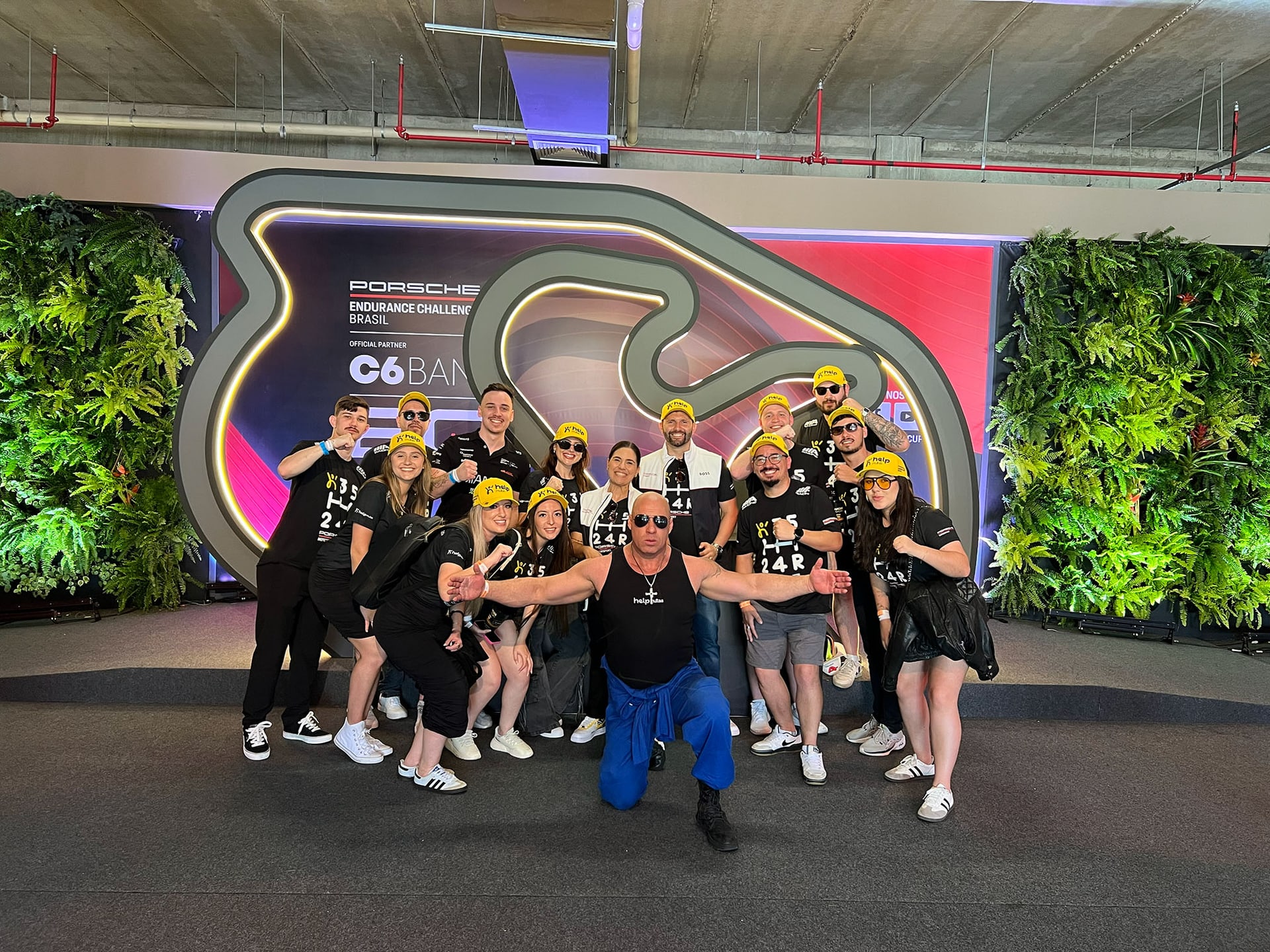 Vin Diesel Brasileiro em ação durante evento